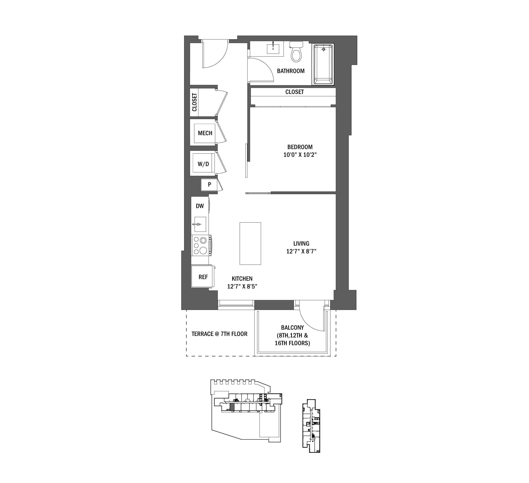 View Signature At Reston Town Center Apartment Floor Plans