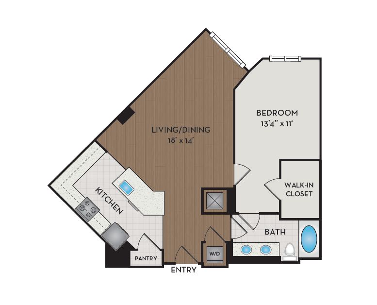 View Pearson Square Apartment Floor Plans Studios, 1, 2