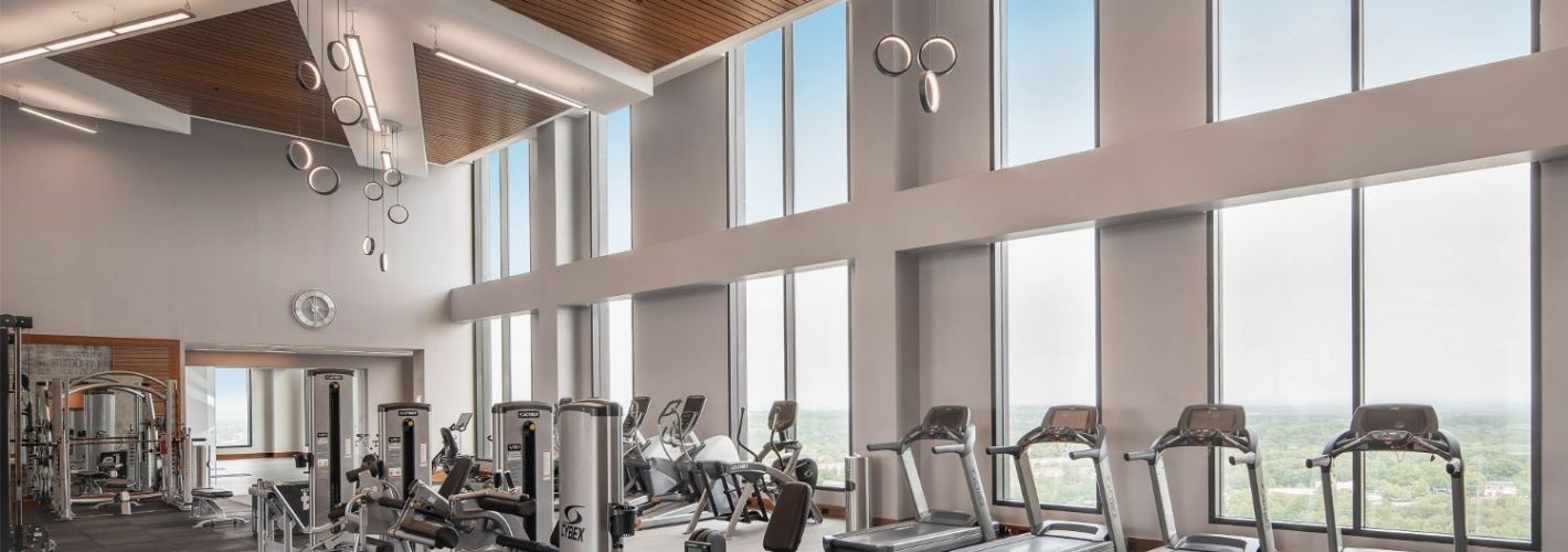 Signature : Rooftop fitness center