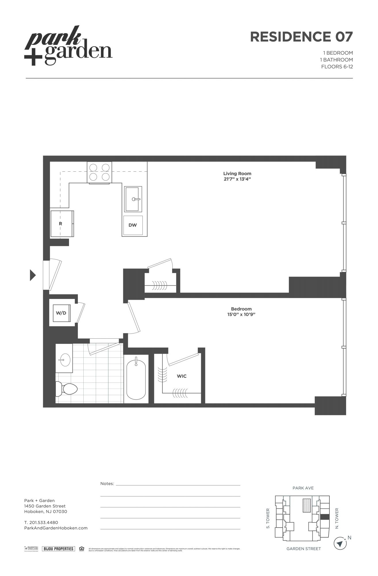 Park + Garden - Floor Plans | Luxury Apartments in NYC Metro | Bozzuto