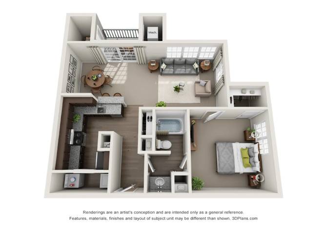 Alvista Bowie - Floor Plans 