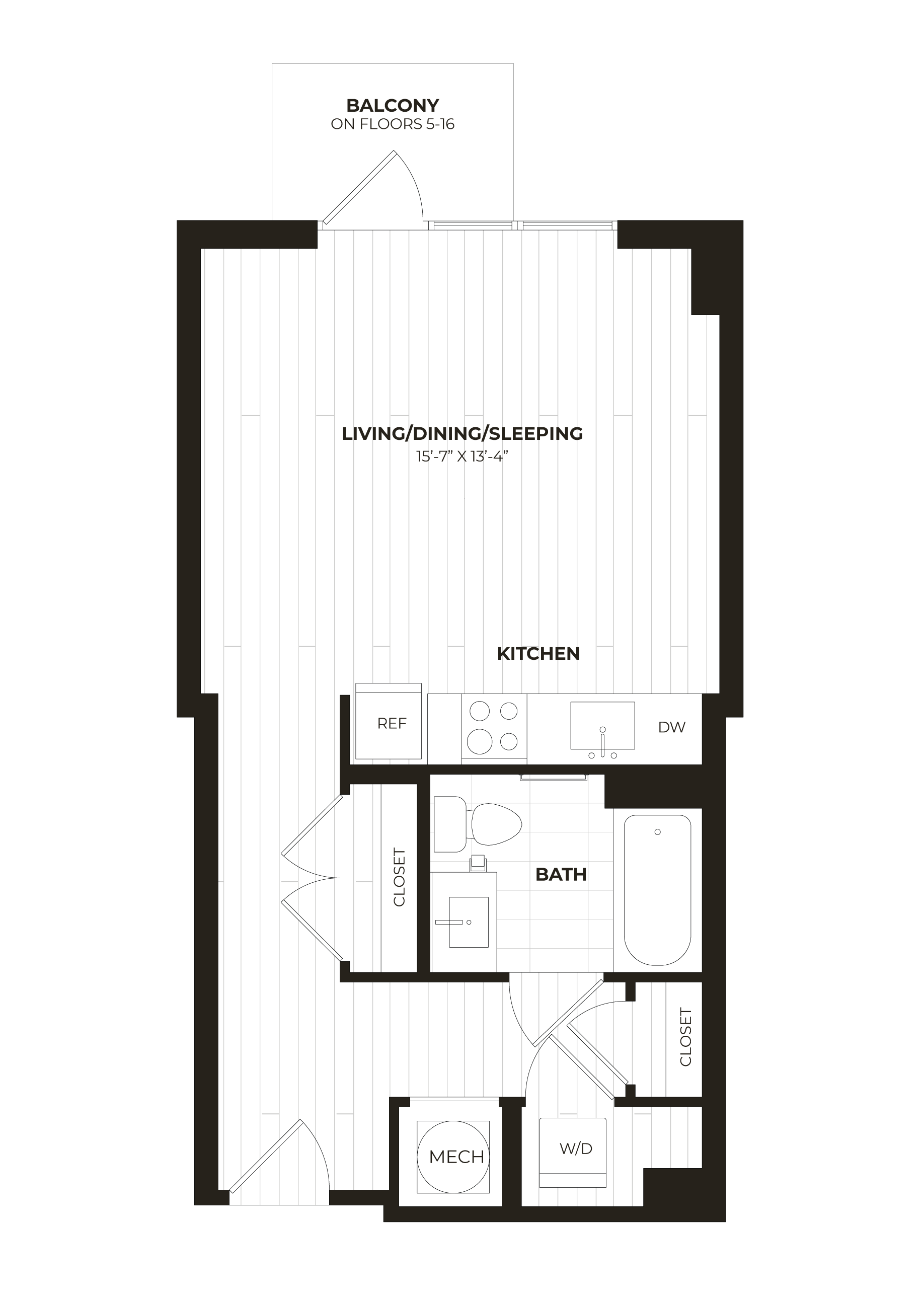 The Burton Floor Plans Luxury Apartments in DC Metro Bozzuto