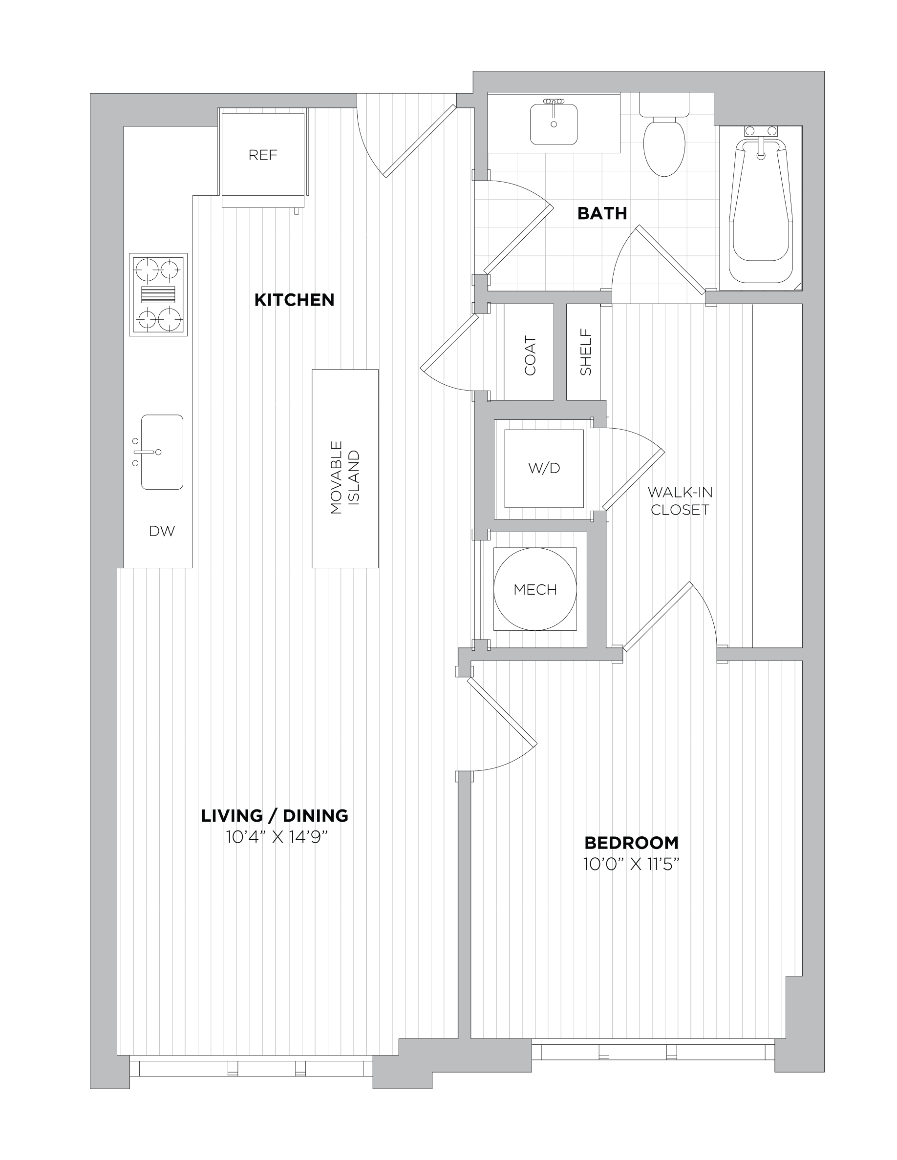 Easton - Floor Plans | Luxury Apartments in DC Metro | Bozzuto