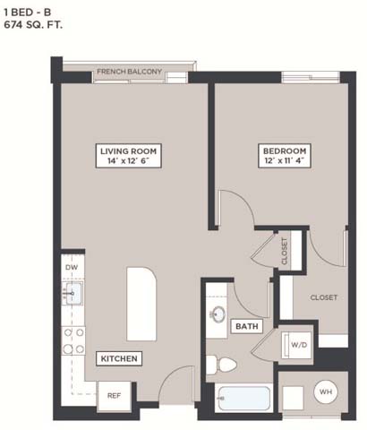 Crosswinds at Annapolis Town Center | Floor Plans | Bozzuto