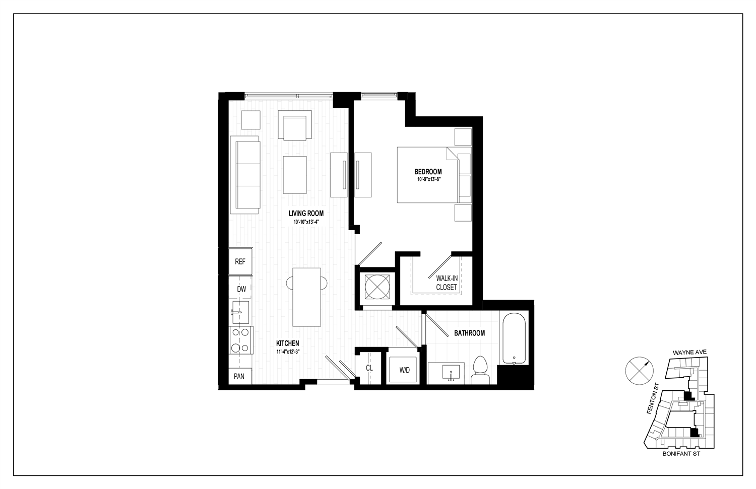 Central - Floor Plans | Luxury Apartments in DC Metro | Bozzuto