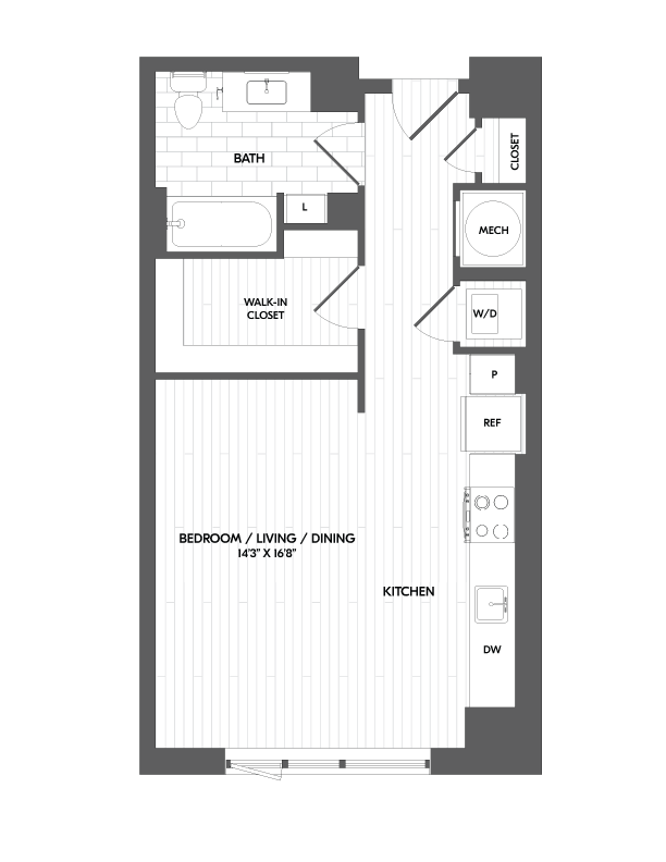 Liberty Harbor East | Floor Plans | Apts in Baltimore | Bozzuto