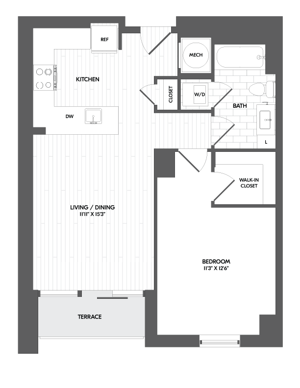 Liberty Harbor East - Floor Plans | Luxury Apartments in Baltimore ...