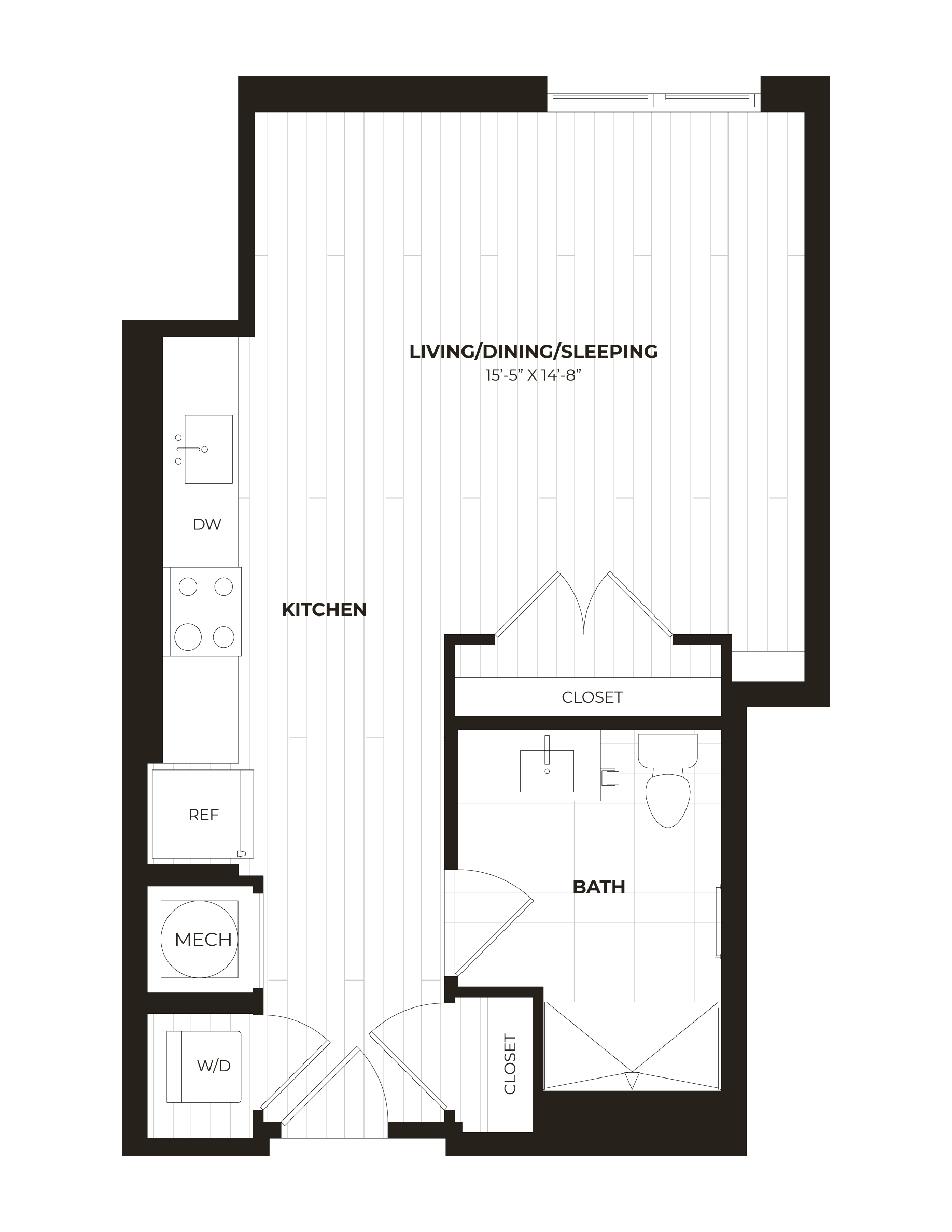 The Burton | Floor Plans | Luxury Apartments in DC | Bozzuto