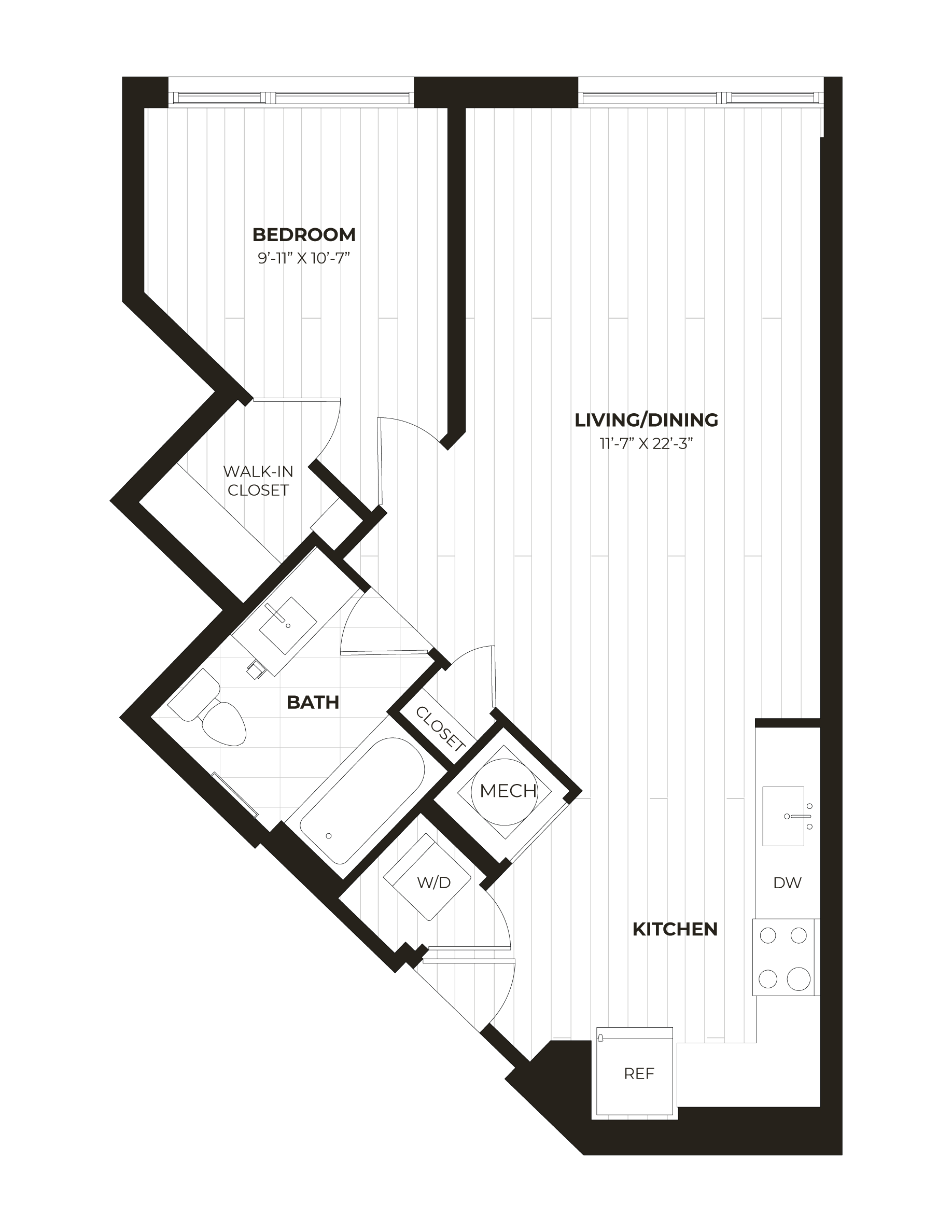 The Burton Floor Plans Luxury Apartments in DC Metro Bozzuto