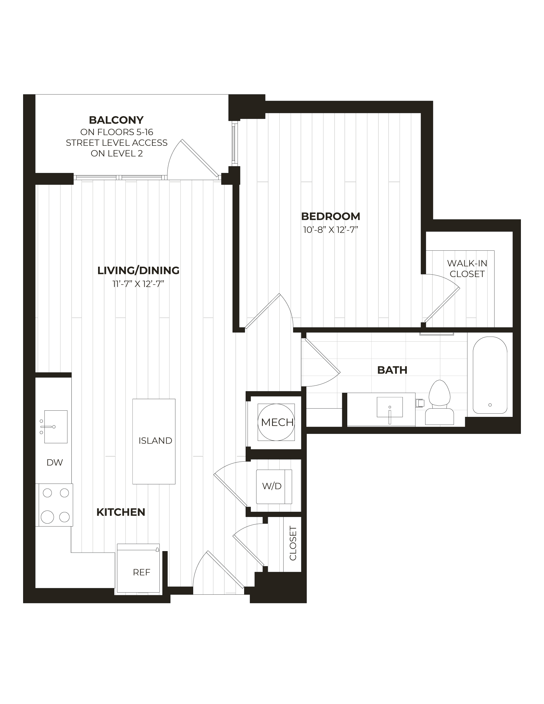 The Burton Floor Plans Luxury Apartments in DC Metro Bozzuto