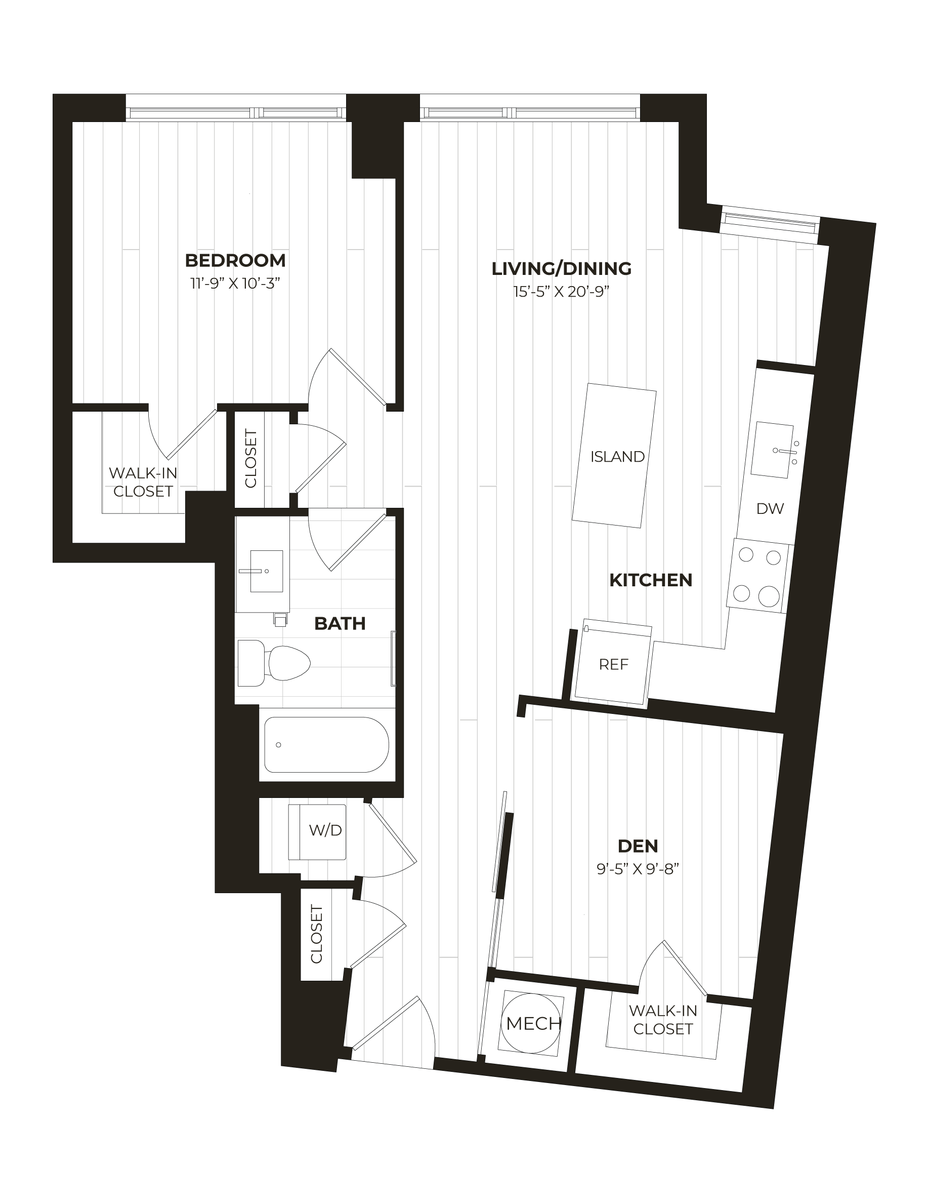 The Burton Floor Plans Luxury Apartments in DC Metro Bozzuto