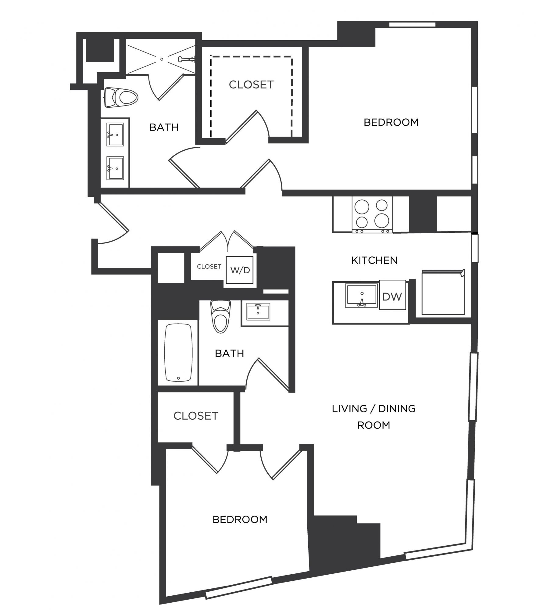 The Skylyne at Temescal - Floor Plans | Luxury Apartments in San ...