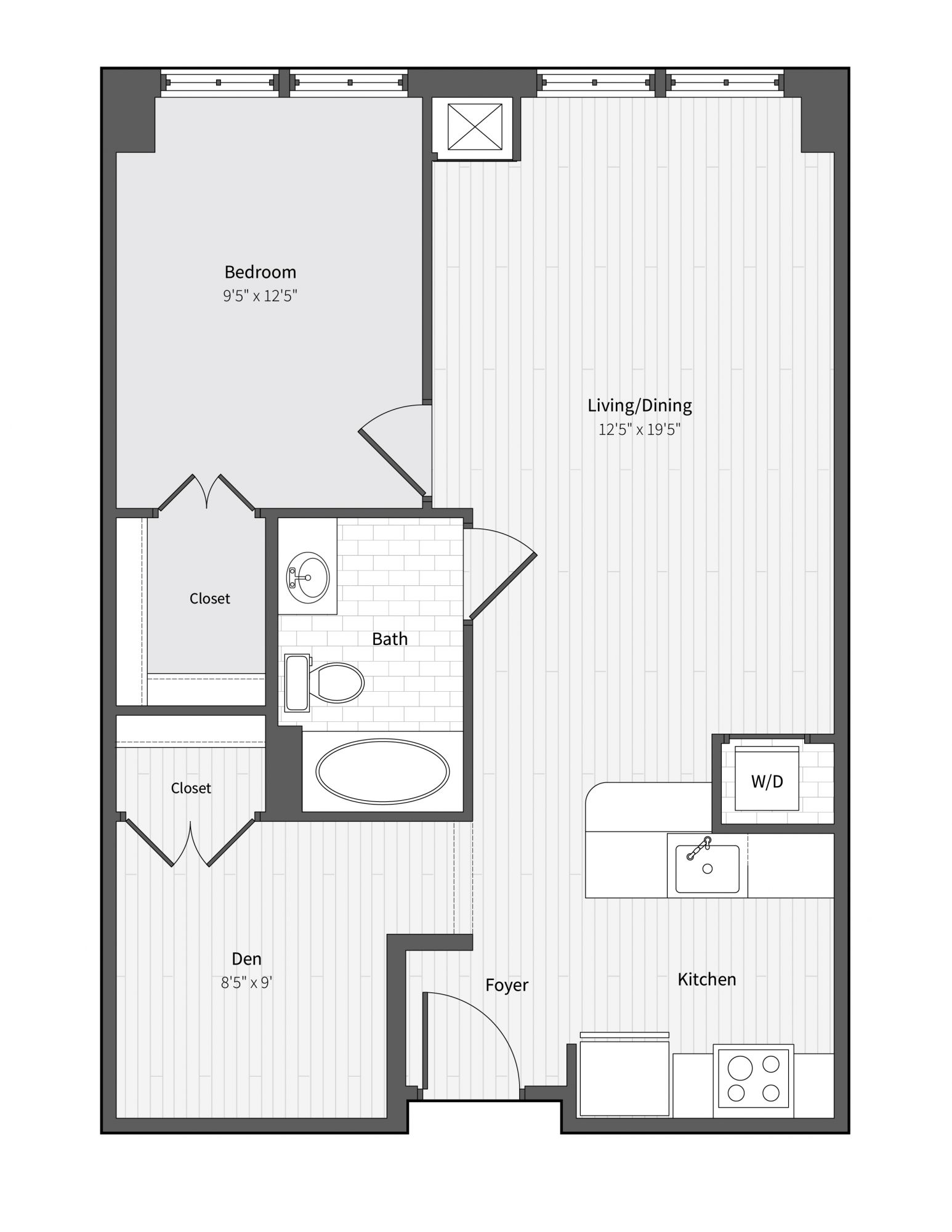 14W - Floor Plans | Luxury Apartments in DC Metro | Bozzuto