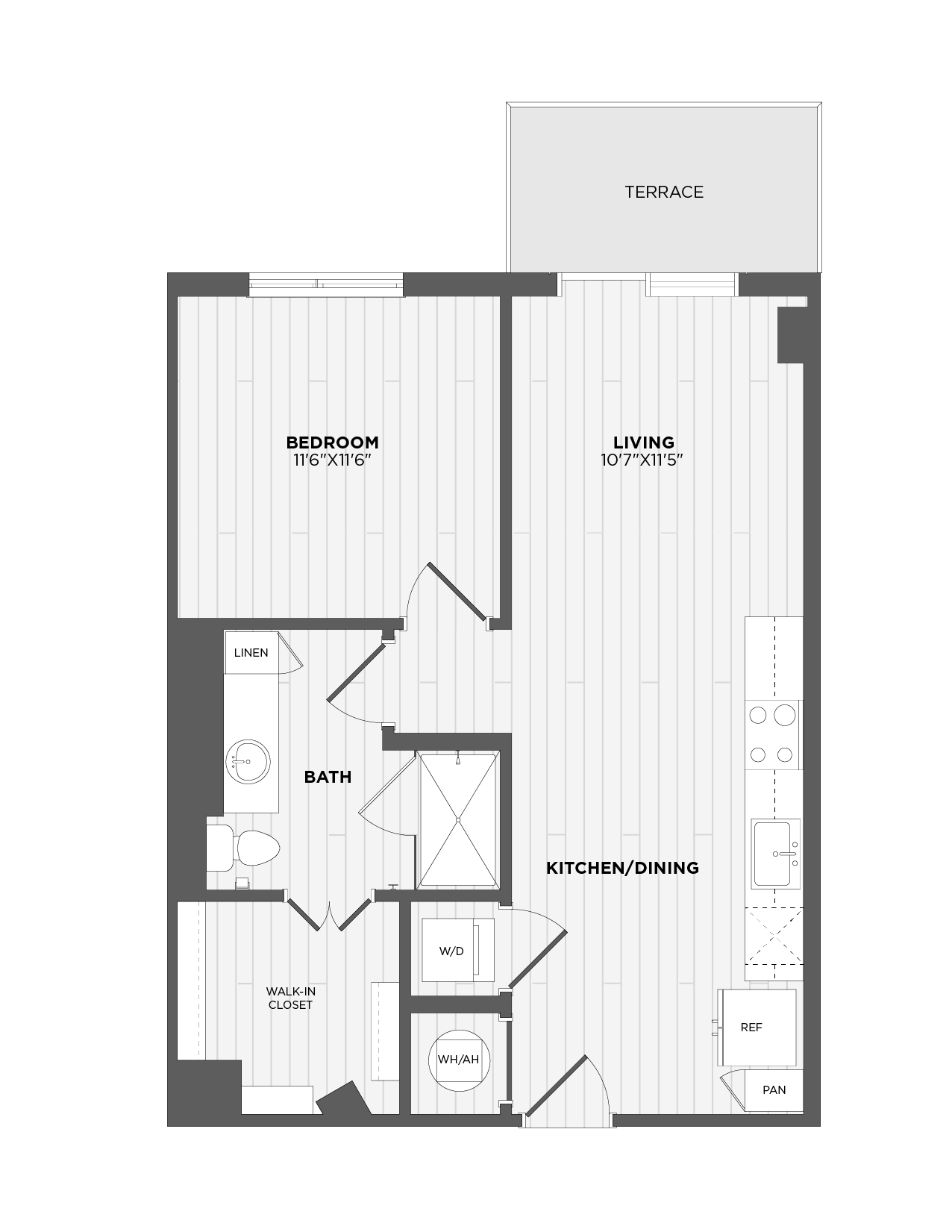 Aura 509 - Floor Plans | Luxury Apartments in Raleigh-Durham | Bozzuto