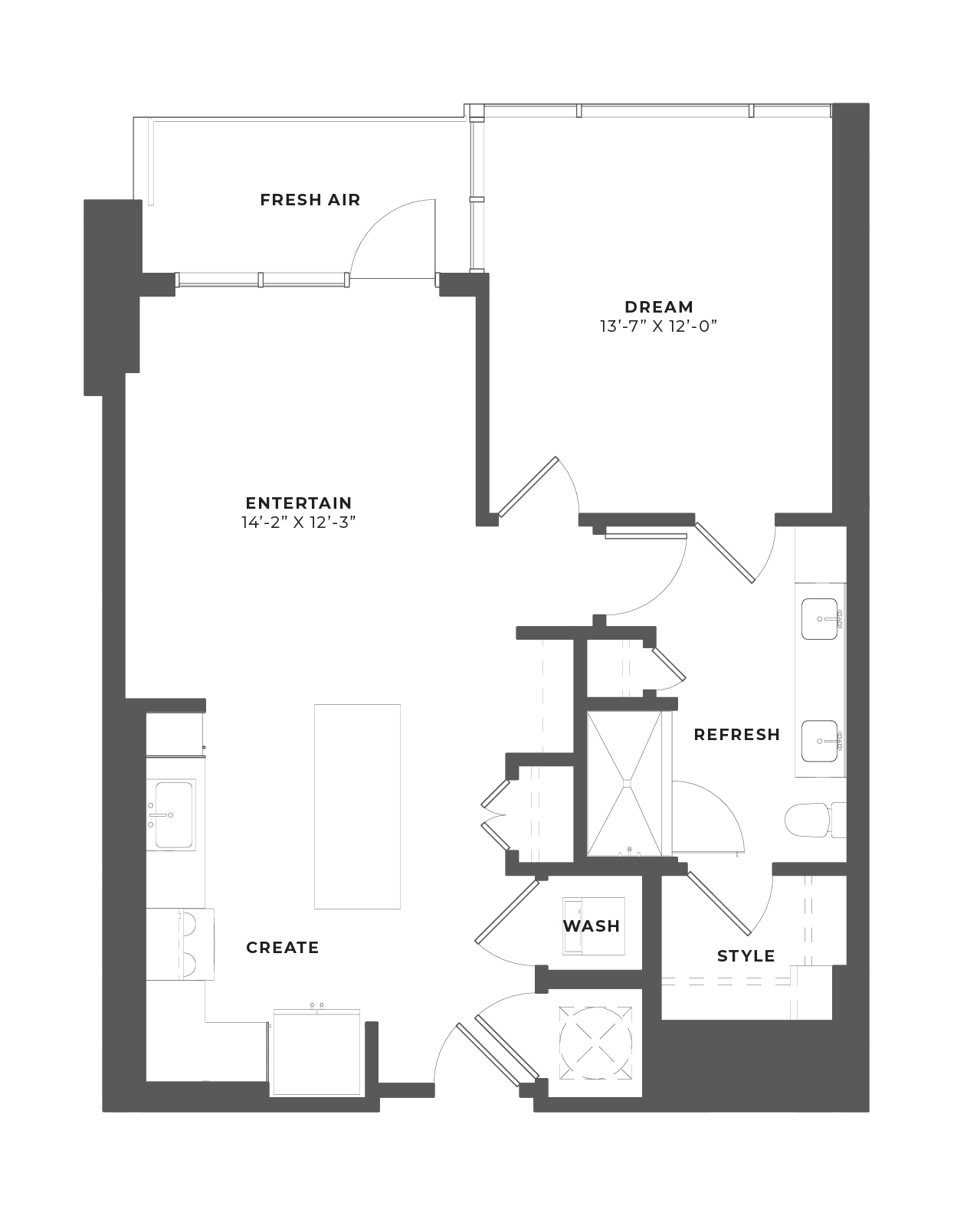 Sora at Spring Quarter | Floor Plans | Apts in Atlanta | Bozzuto