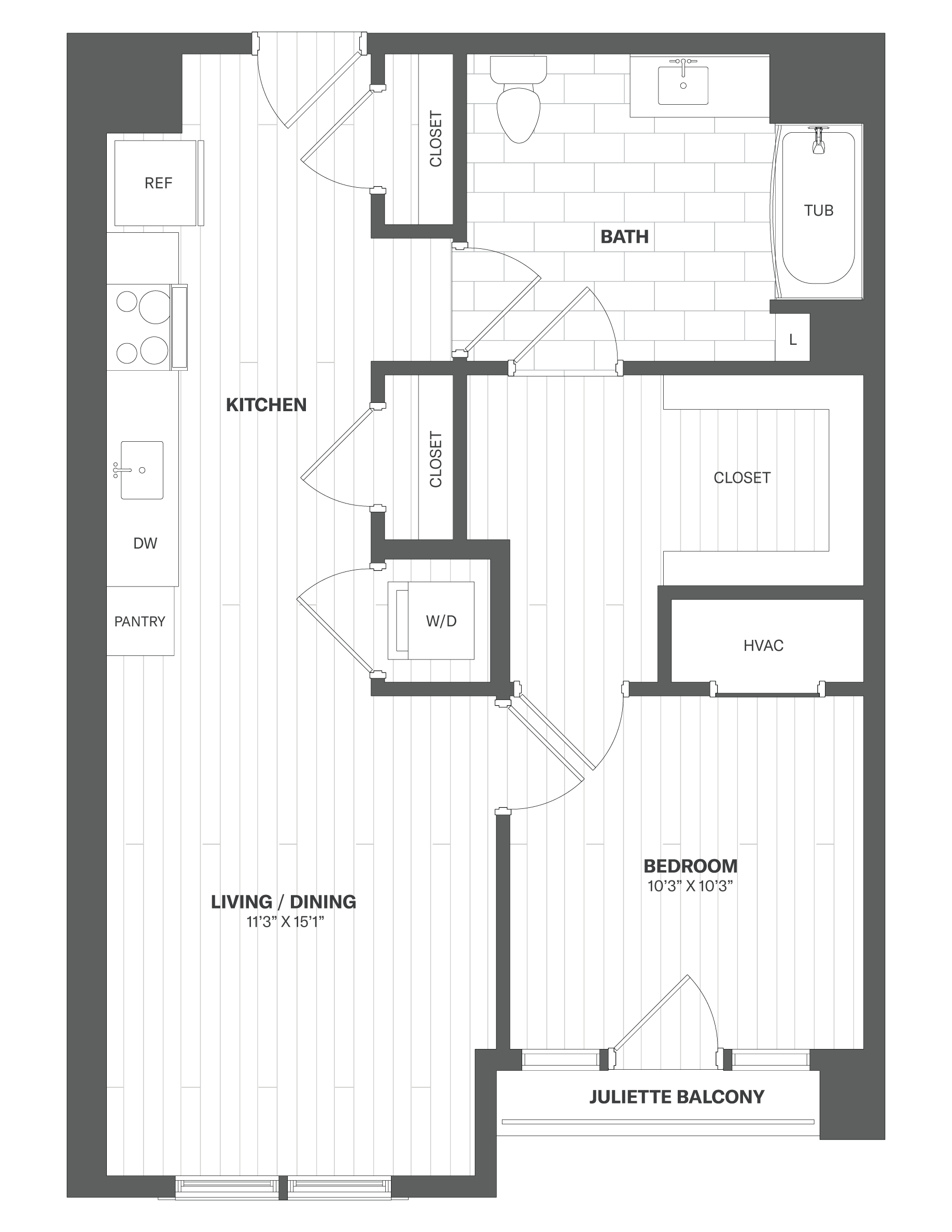 The Core - Floor Plans | Luxury Apartments in NYC Metro | Bozzuto