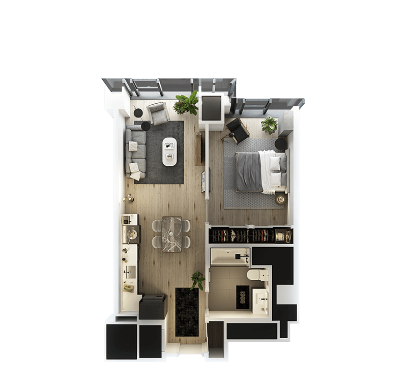 1900 Broadway - Floor Plans | Luxury Apartments in San Francisco Bay ...