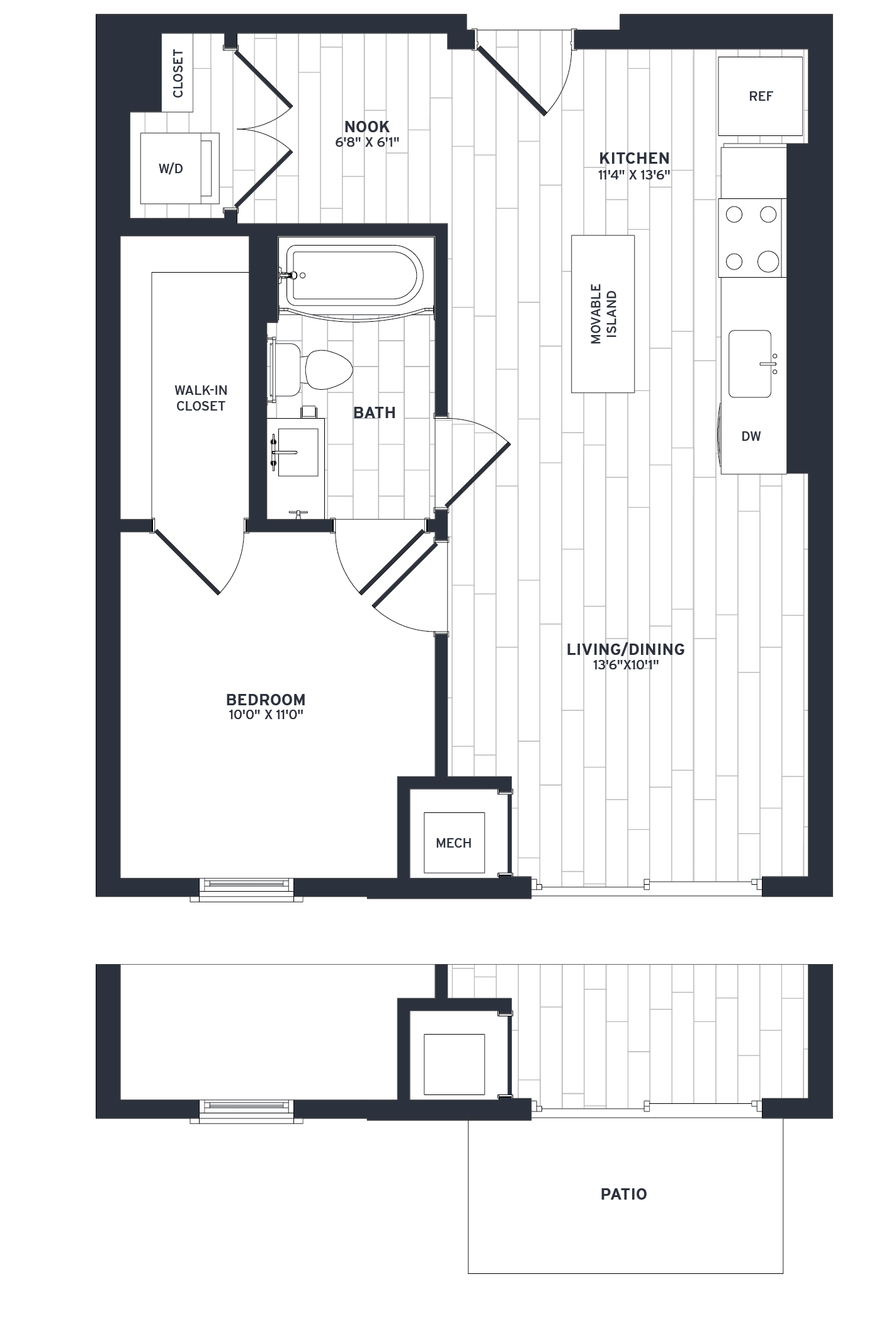 Margaux - Floor Plans | Luxury Apartments in DC Metro | Bozzuto