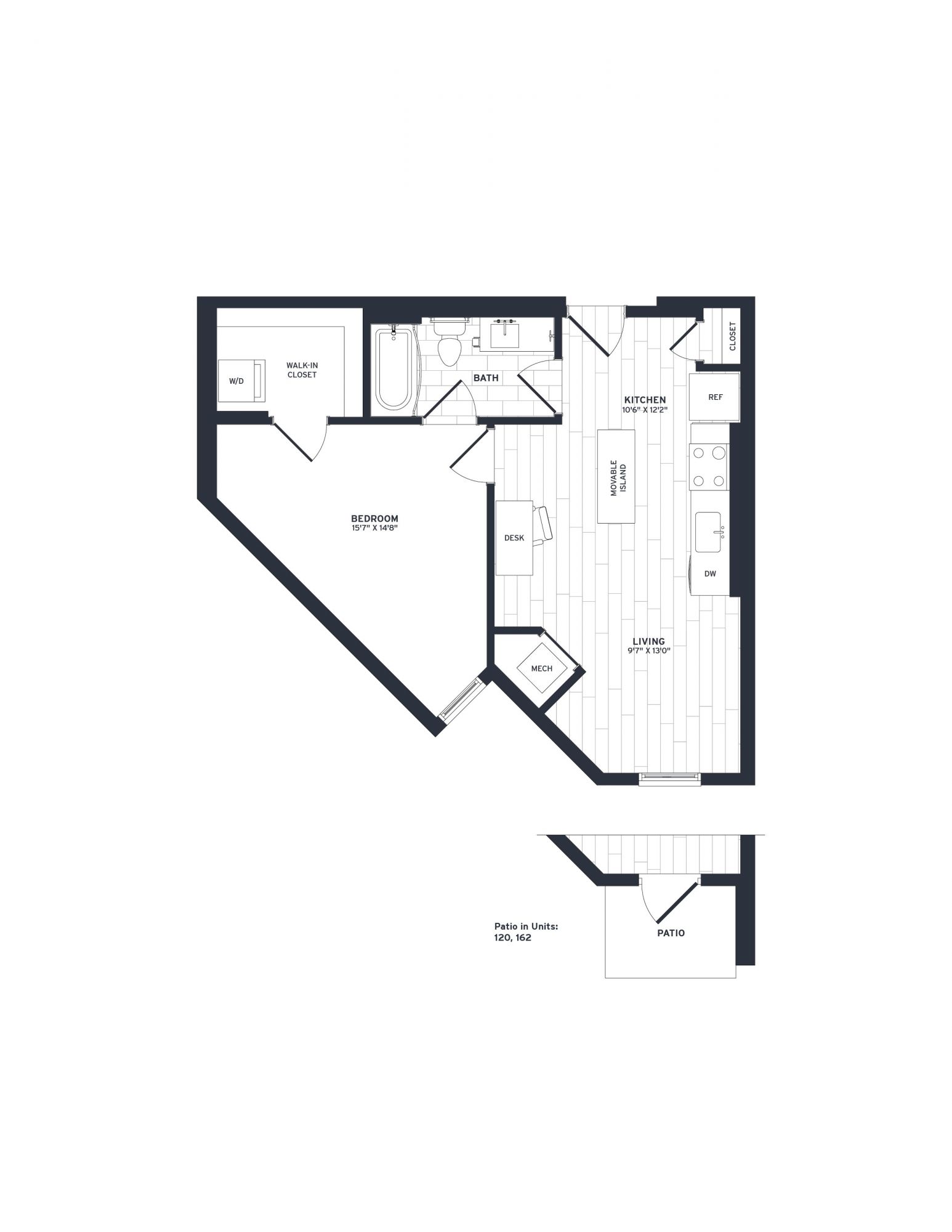 Margaux - Floor Plans | Luxury Apartments in DC Metro | Bozzuto