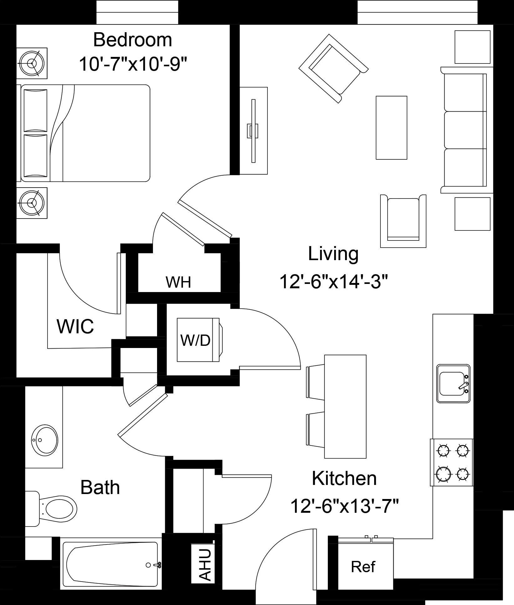 The Laurent | Floor Plans | Boston Luxury Apartments | Bozzuto