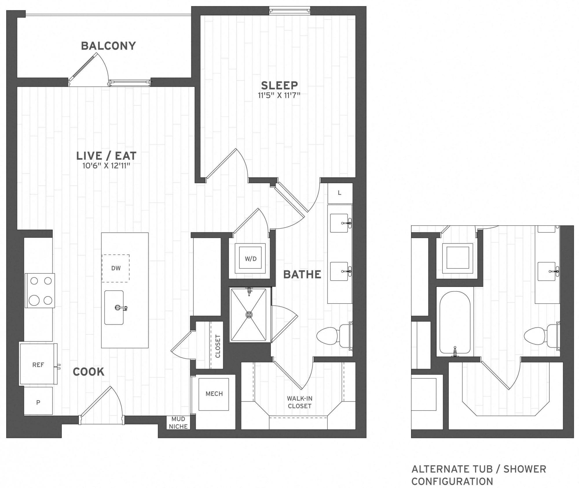 Aura Fifty4 - Floor Plans 