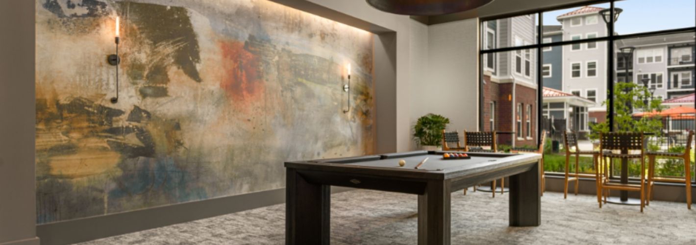 Aspen at Melford Town Center : Enjoy a game around the billiards table